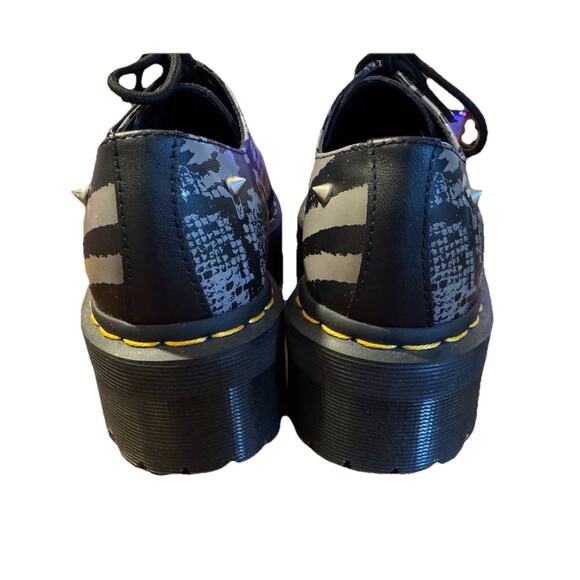 DR MARTENS 1461 Quad Animal Clash Studded Platform Oxford Men 5 Women’s 6 - Picture 4 of 10